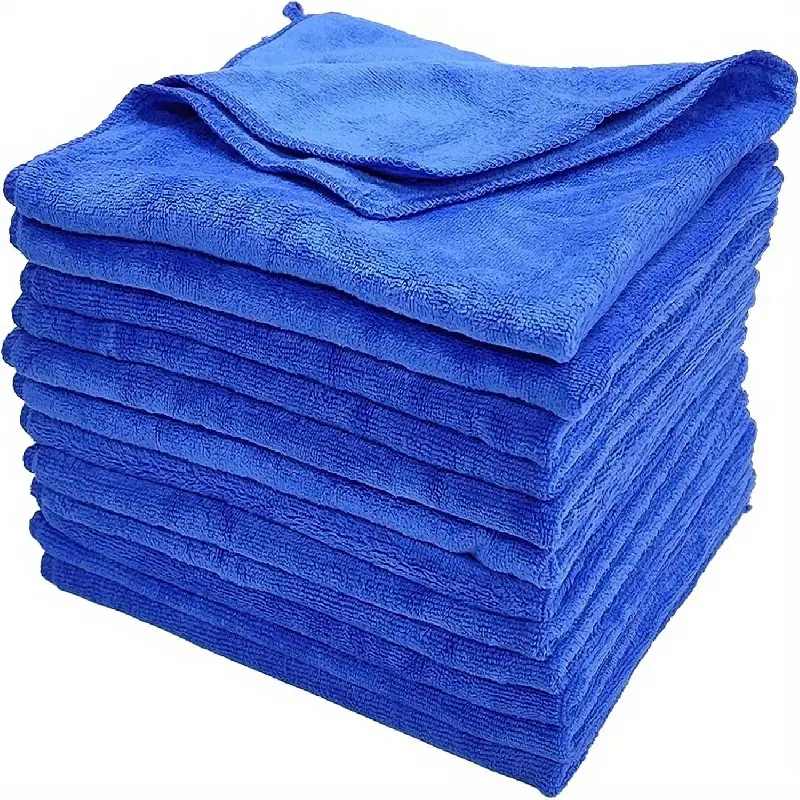 Microfiber Towels For Car Wash & Household Cleaning Ultra Absorbent & Soft Drying Cloths For Auto Detailing, Polishing 5pcs
