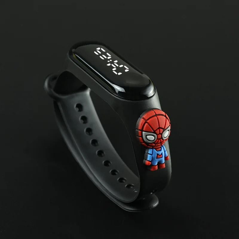 Cartoon Kids LED Watch Touch Screen Waterproof Electronic Bracelet Watch For Children 10