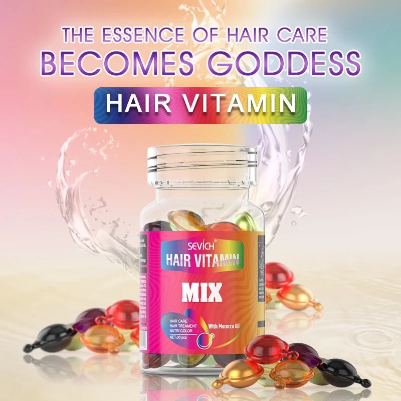 Advanced Hair Vitamin Capsule Treatment Oil soft And Smooth