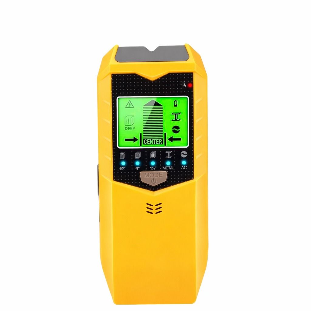Digital Stud Finder For Wood, Metal, Pipe & Wire Detection LCD Wall Scanner With Audio Alert & Calibration Digital Stud Finder For Wood, Metal, Pipe & Wire Detection LCD Wall Scanner With Audio Alert & Calibration