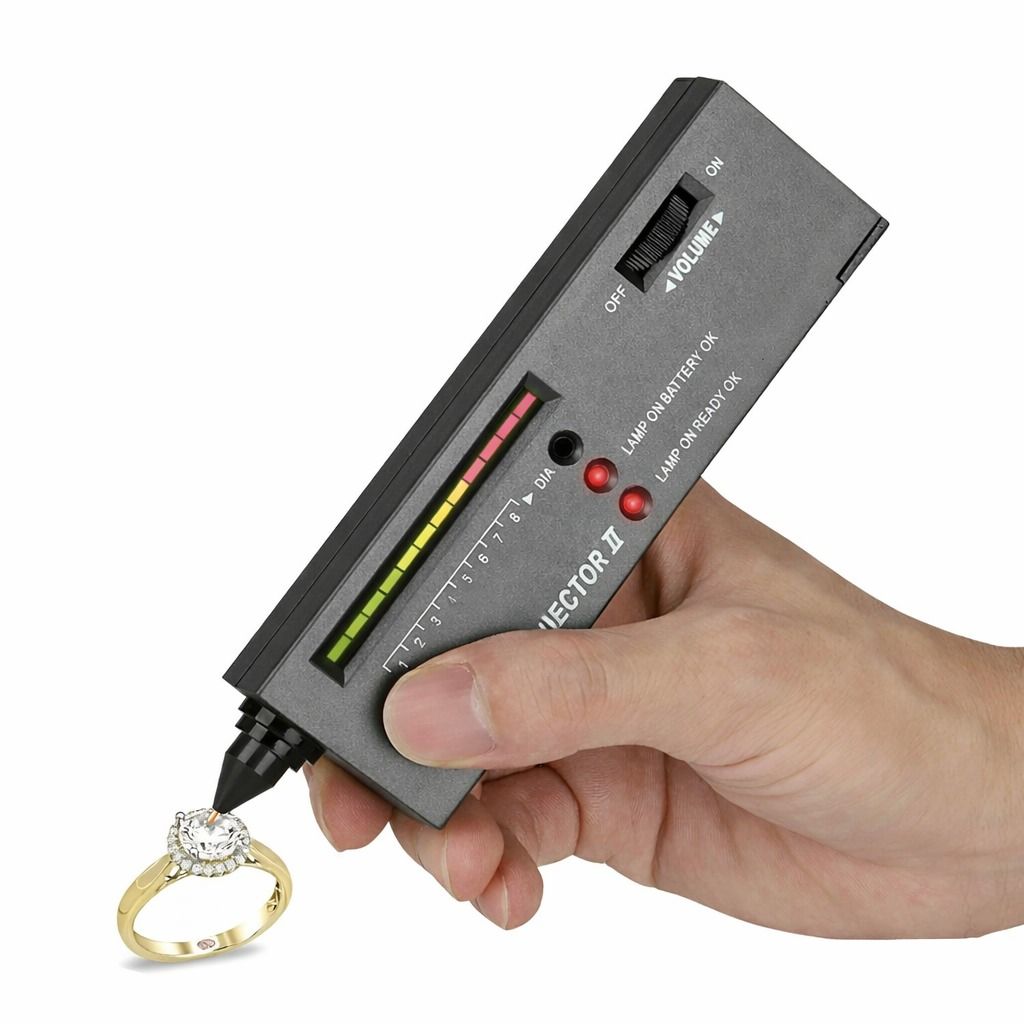 Diamond Tester Selector Kit Digital Electronic Tool For Gemstone And Jewelry Testing Diamond Tester Selector Kit Digital Electronic Tool For Gemstone And Jewelry Testing