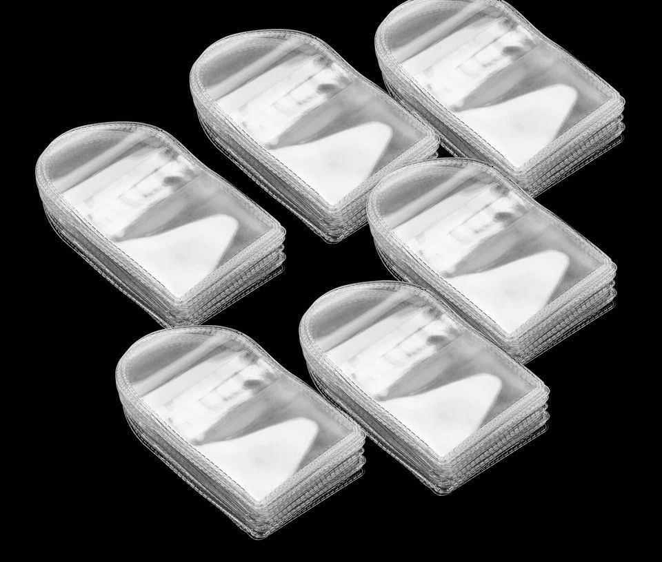 Transparent PVC Coin Sleeves Durable Currency Bill Holders For Coins, Tokens, And Collectibles Transparent PVC Coin Sleeves Durable Currency Bill Holders For Coins, Tokens, And Collectibles