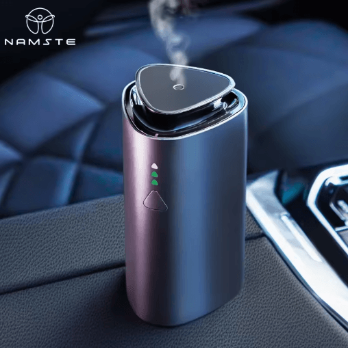 NAMSTE Car Aroma Diffuser Humidifier USB Rechargeable Car Diffuser Humidifier For Fresh Air & Relaxation charging Method Usb