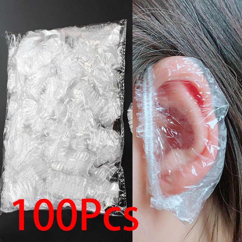 Disposable Waterproof Hair Dye Ear Covers 100pcs Disposable Waterproof Hair Dye Ear Covers 100pcs