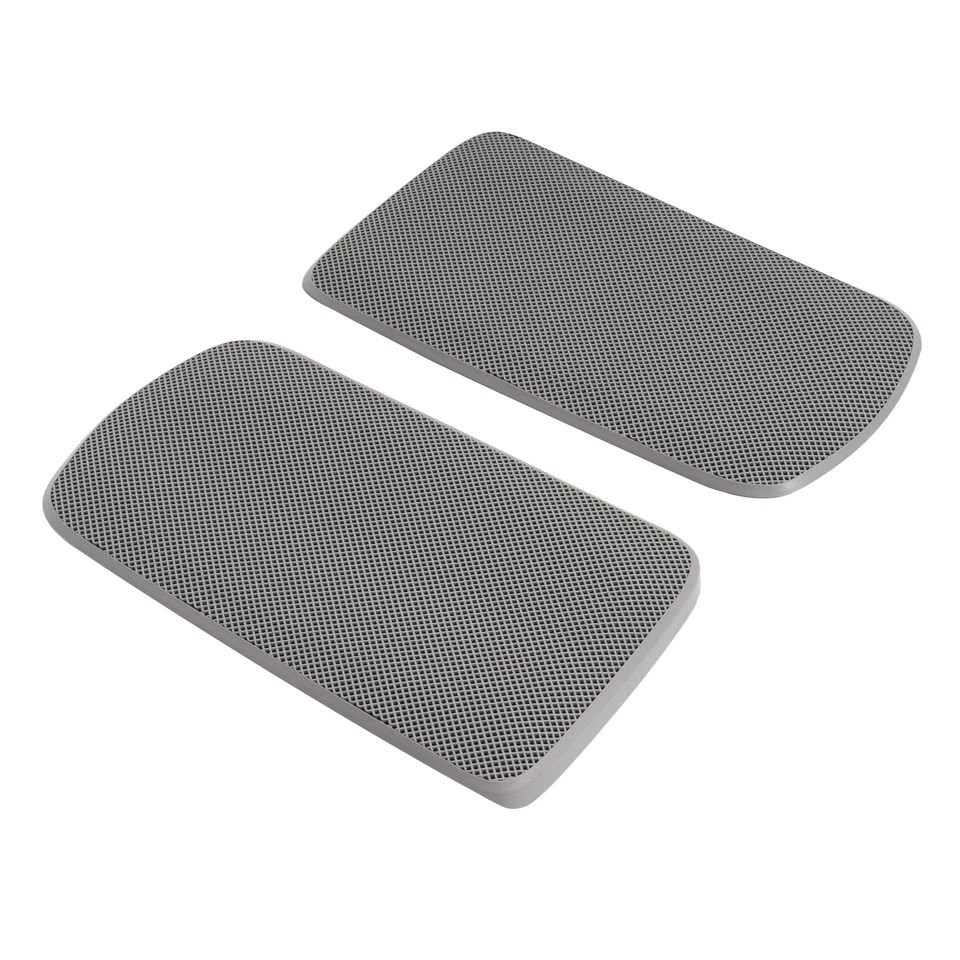 Speaker Grille Pair Dark Gray Rear Cover Interior Trim Replacement Speaker Grille Pair Dark Gray Rear Cover Interior Trim Replacement