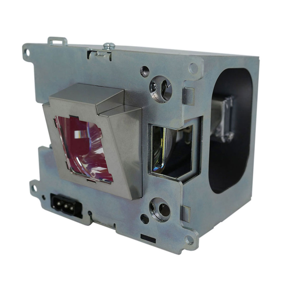 Jaspertronics™ Original Lamp & Housing for the Digital Projection TITAN 1080p 660 3D Ultra Contrast Projector - 1 Year Warranty