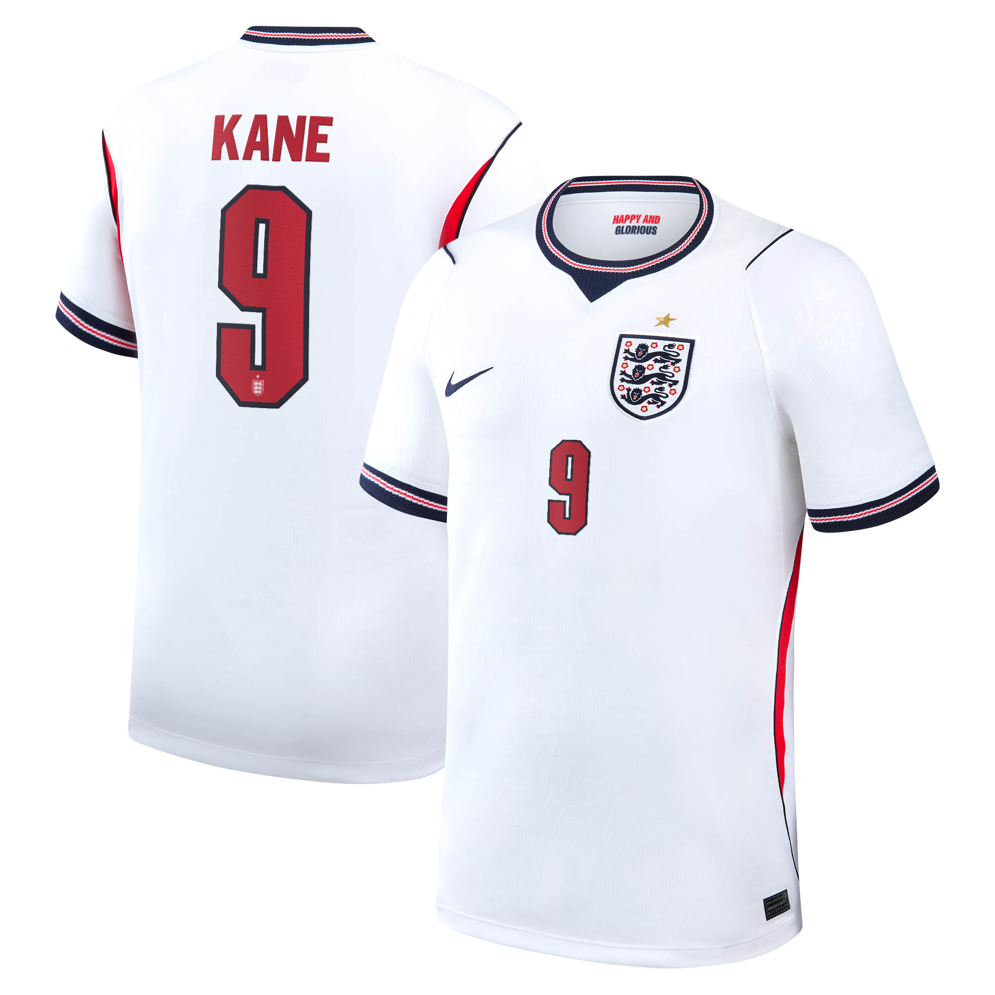 "England Nike Stadium Heimtrikot 2026 mit Aufdruck Kane 9" Image