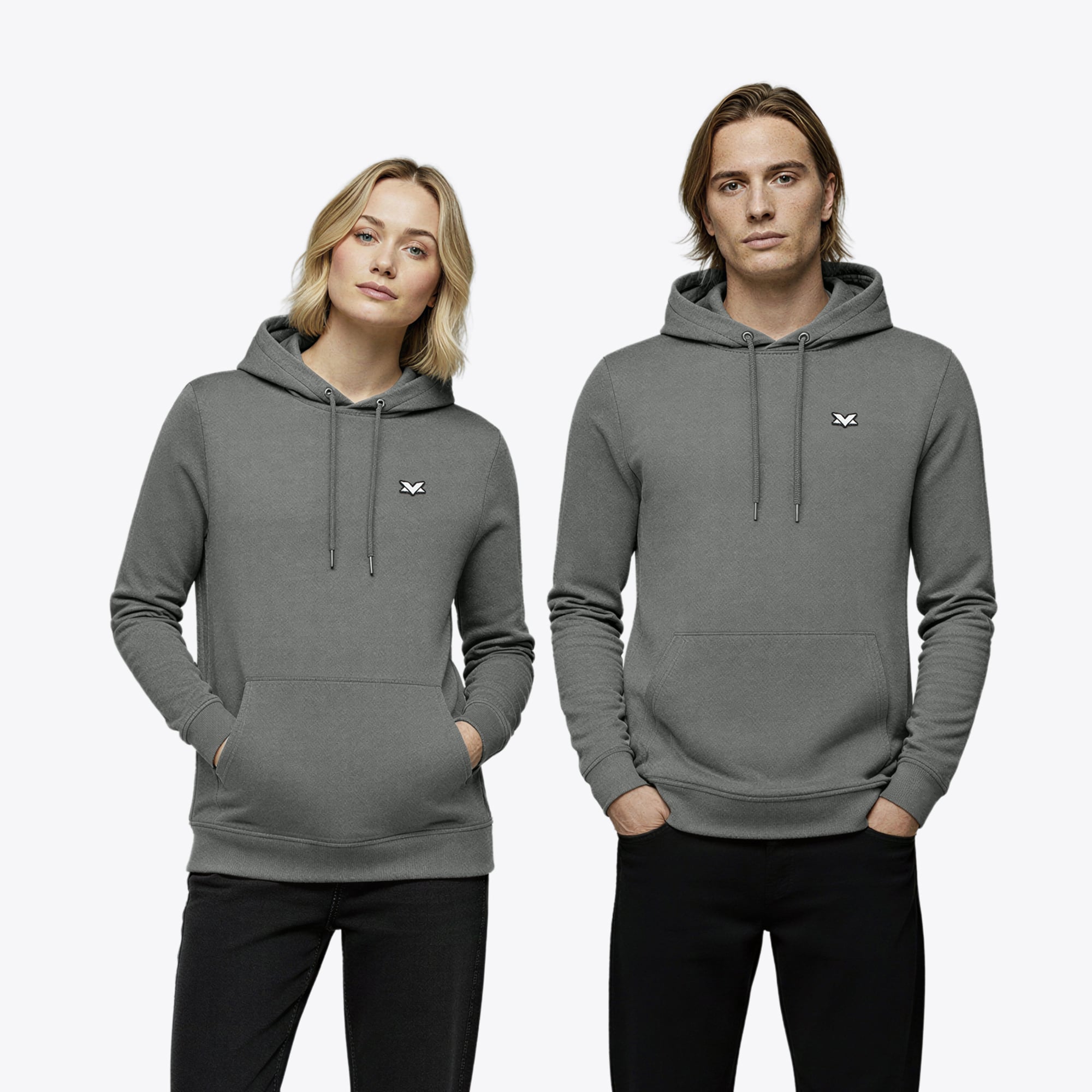 Sweat à capuche MV Official Essentials - Gris - unisexe Taille: 2XL