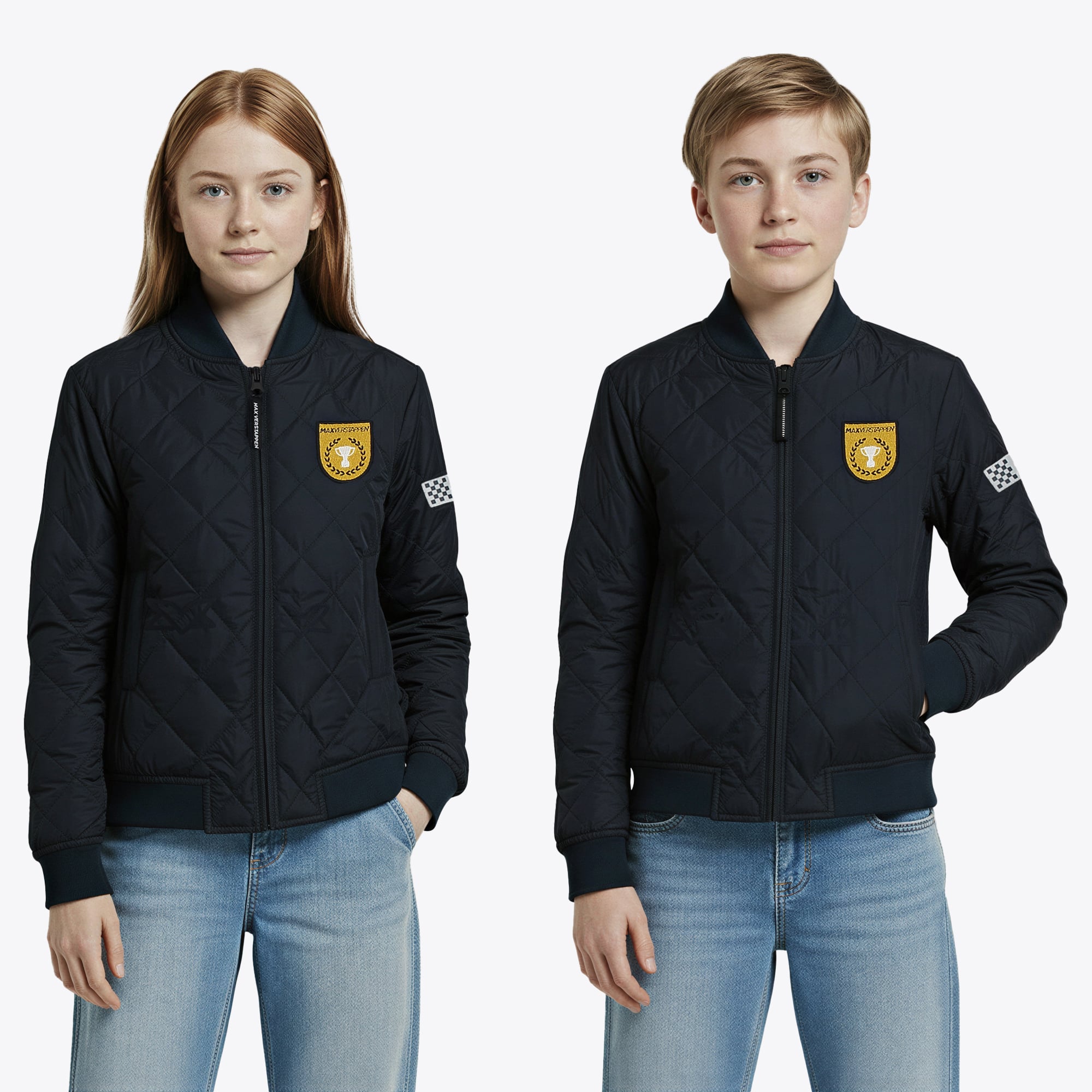 Blouson aviateur MV - Bleu marine - Enfant - unisexe Taille: 122-128