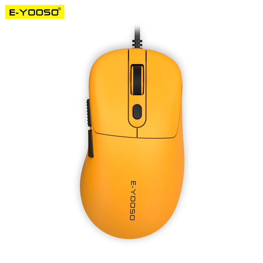 E-YOOSO X-51 USB-Gaming-Maus mit Kabel, 24000 DPI, 6 Tasten, programmierbare optische Gaming-Mäuse für Computer, PC, Laptop Image