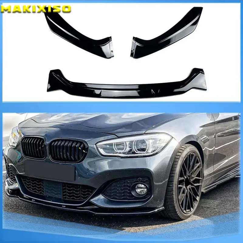 Per BMW F20 F21 118i 120d 120i M135i M140i 2015-2019 LCI M-Sport Maxton Style Spoiler Anteriore Paraurti Labbro Diffusore Bodykit