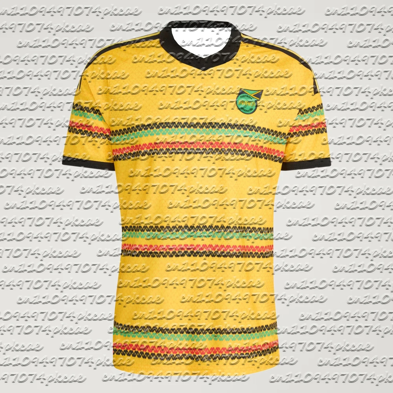 Nouveau maillot de football domicile Jamaïque 2026 pour homme adulte, séchage rapide, respirant
