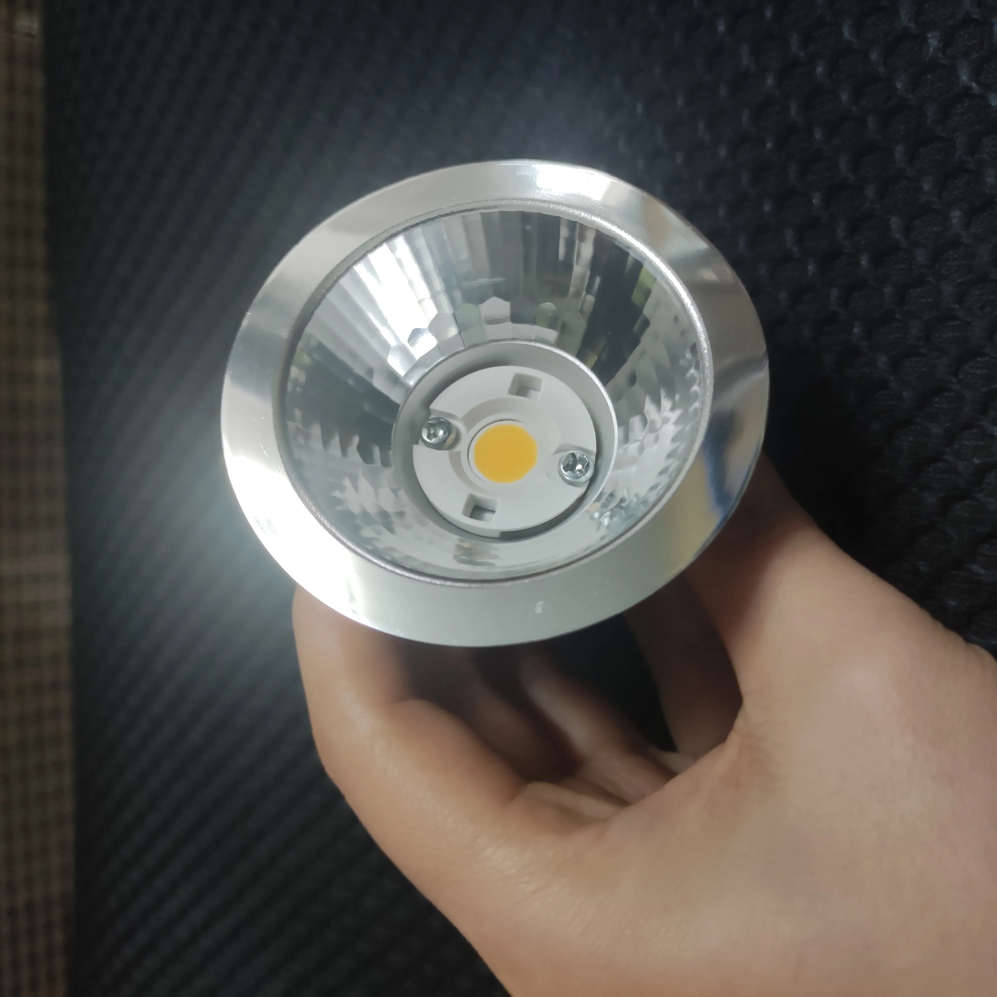 AR70 7W 10W BA15D LED Strahler Dimmbar 110V 220V DC12V B15D Aluminiumbirne Lampen Downlight Deckenleuchten Ersetzen Sie alte Halogen