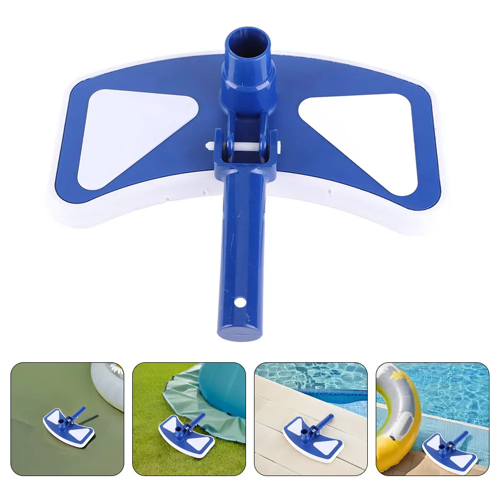 Brosse de nettoyage pour piscine, brosse à récurer pour piscines enterrées, petit aspirateur de nettoyage pour piscine, brosse à récurer pour bain, accessoires d'aspirateur pour piscines enterrées