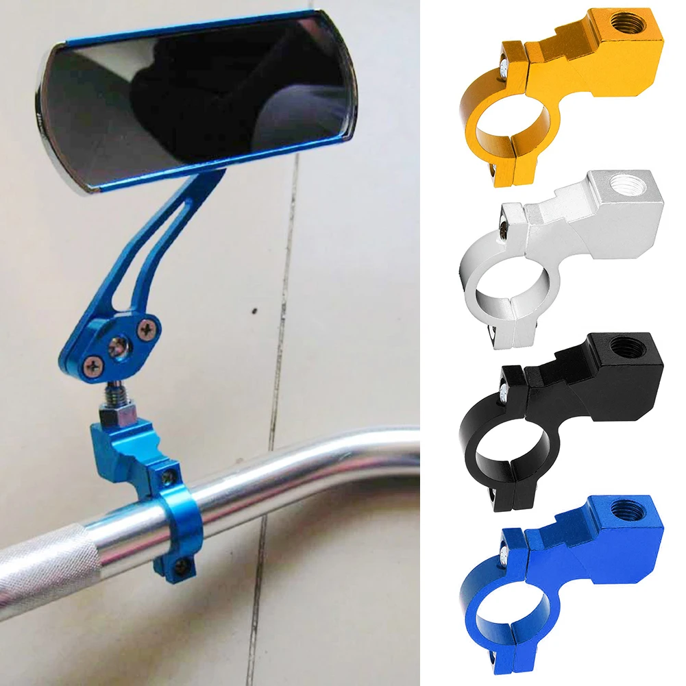 Moto bici ATV specchietto retrovisore staffa di montaggio supporto morsetto 10MM filo moto manubrio specchietto retrovisore morsetto staffa