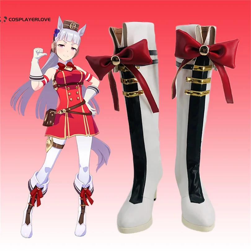 Uma Musume Pretty Derby Gold Ship Halloween Schuhe Stiefel nach Maß für Sie