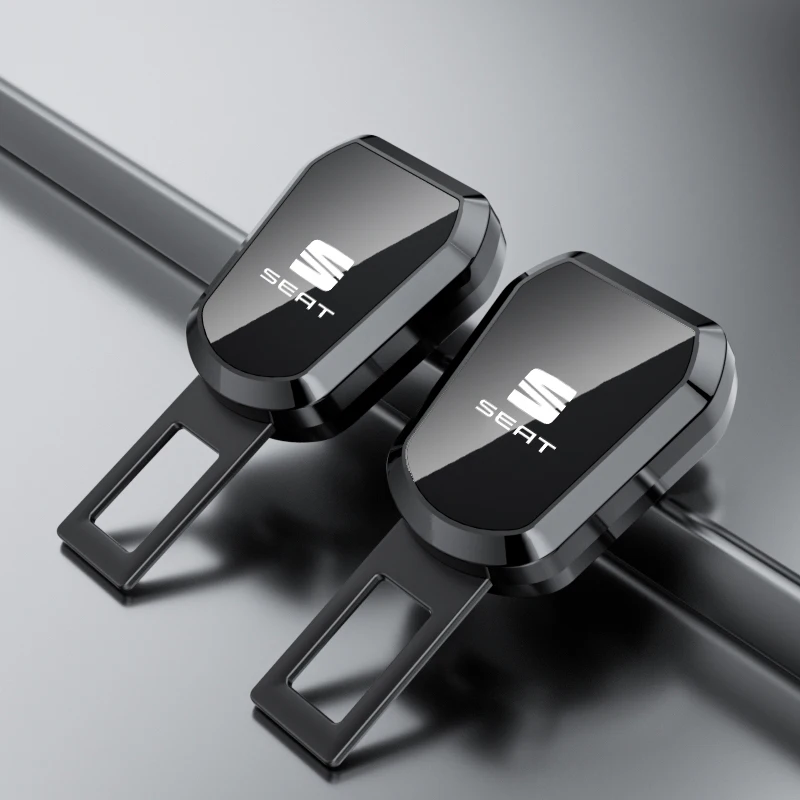 Autositz-Sicherheitsverschluss, Sicherheitsgurt-Clip-Verlängerung für Seat Leon FR Cupra Ibiza Altea Exeo Formula Racing Arona, Auto-Zubehör Image