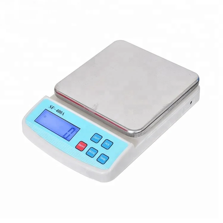 Bilancia Digitale Elettronica da Cucina Veidt 5kg/0.1g 10kg/1g Bilancia per Alimenti SF 400A Bilancia Manuale da Cucina Bilancia da Banco