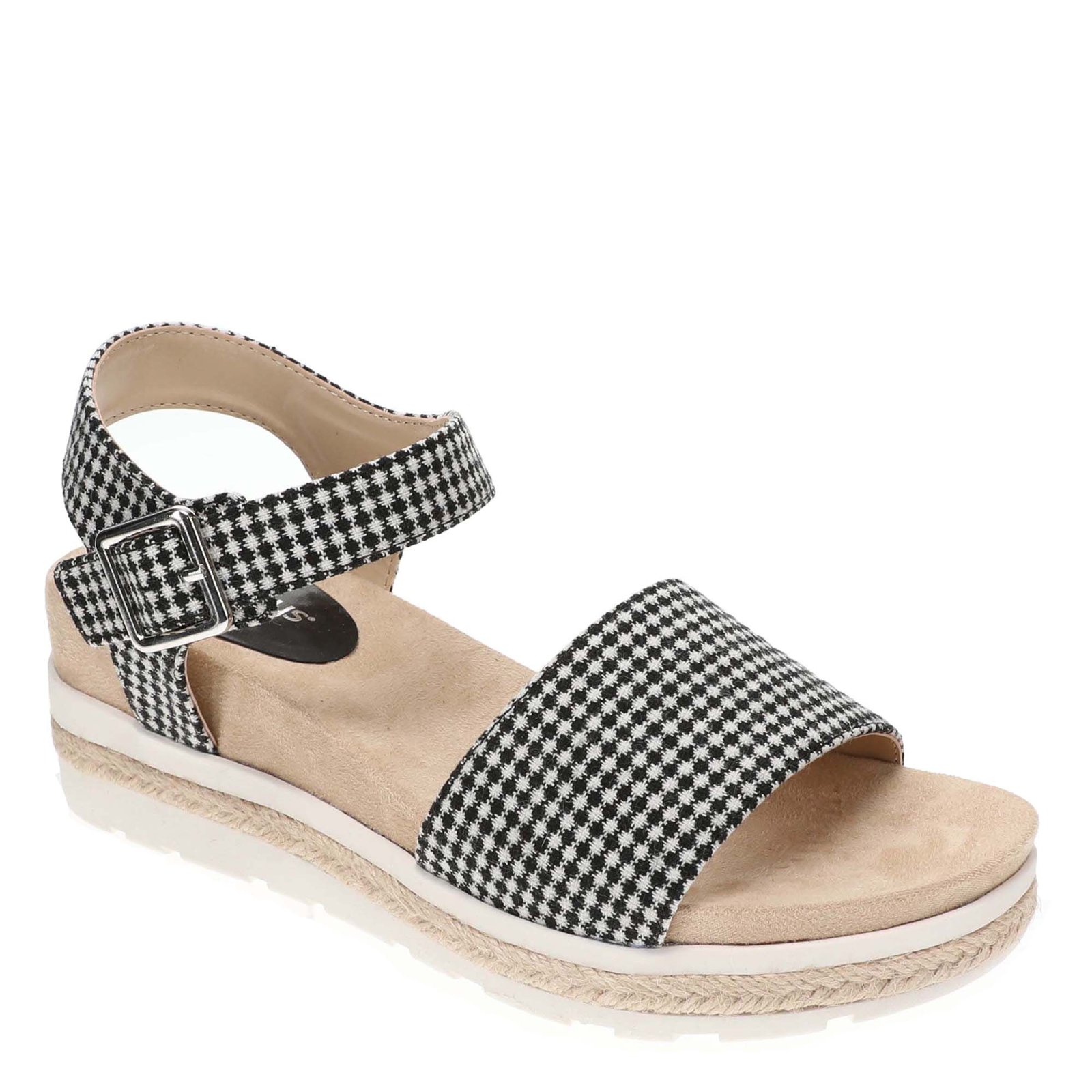 Masseys Bea - Womens 9.5 Black Sandal Medium