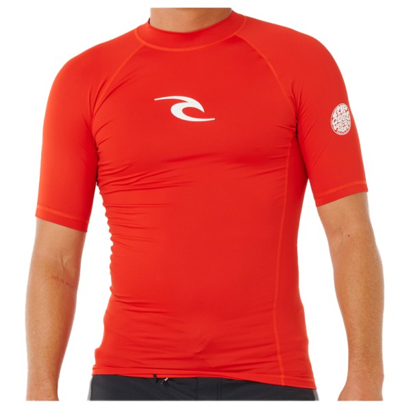 Rip Curl - Waves UPF Perf S/S - Lycra Gr XL rot