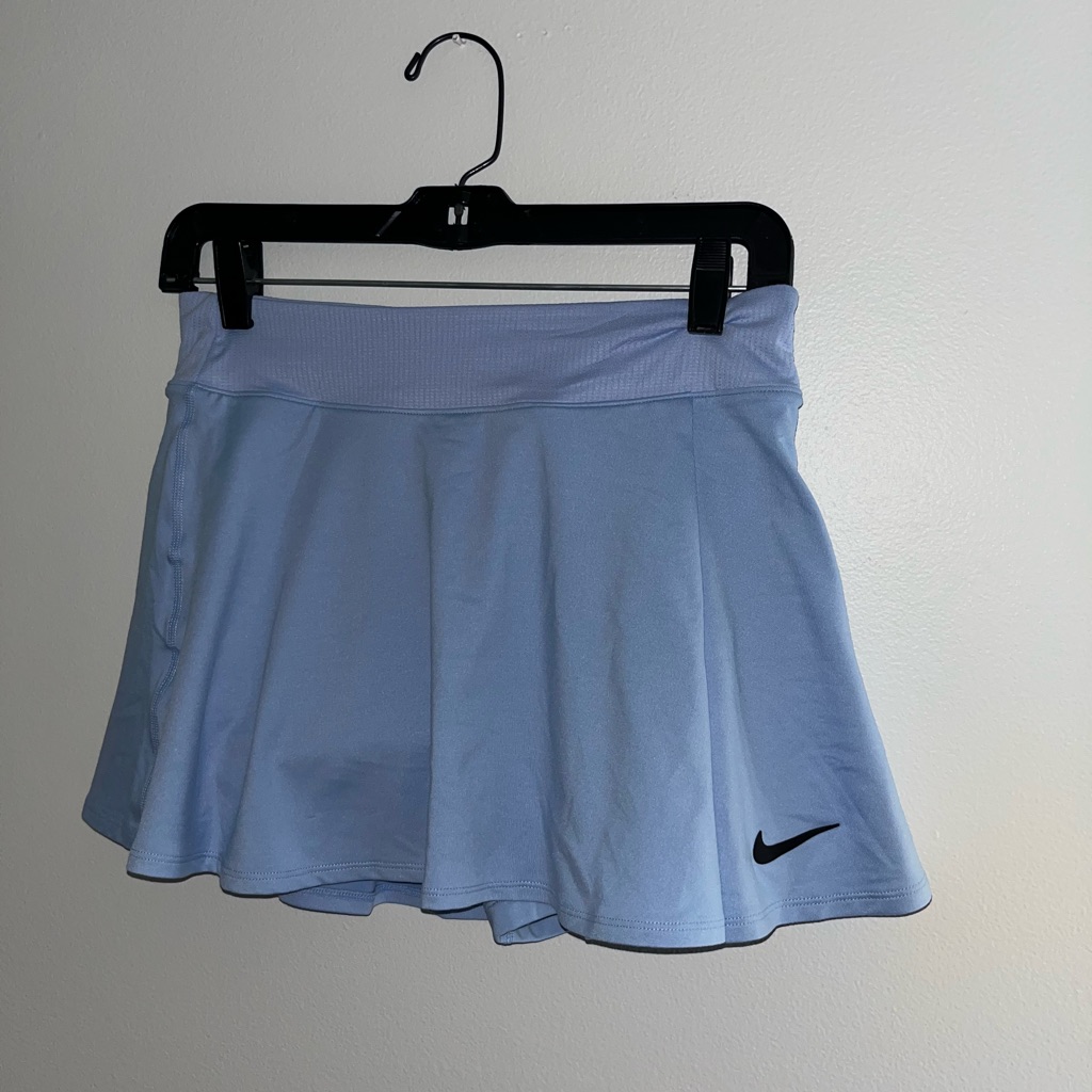 Nike Skirts | Adorable Light Blue Nike Tennis Skirt | Color: Blue | Size: S