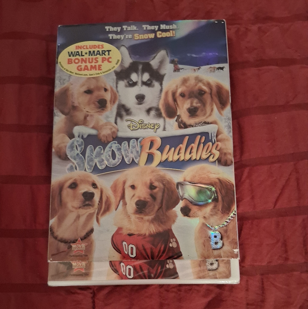 Disney Media | Disney Snow Buddies New Dvd With Bonus Pc Game | Color: Blue/White | Size: Os