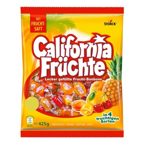 Storck Kurzes MHD: Fruchtbonbons »California Früchte« 425g orange Image