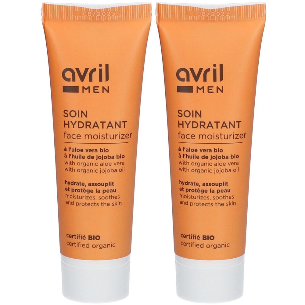Avril Men Soin hydratant x2 2x50 ml Hautcreme
