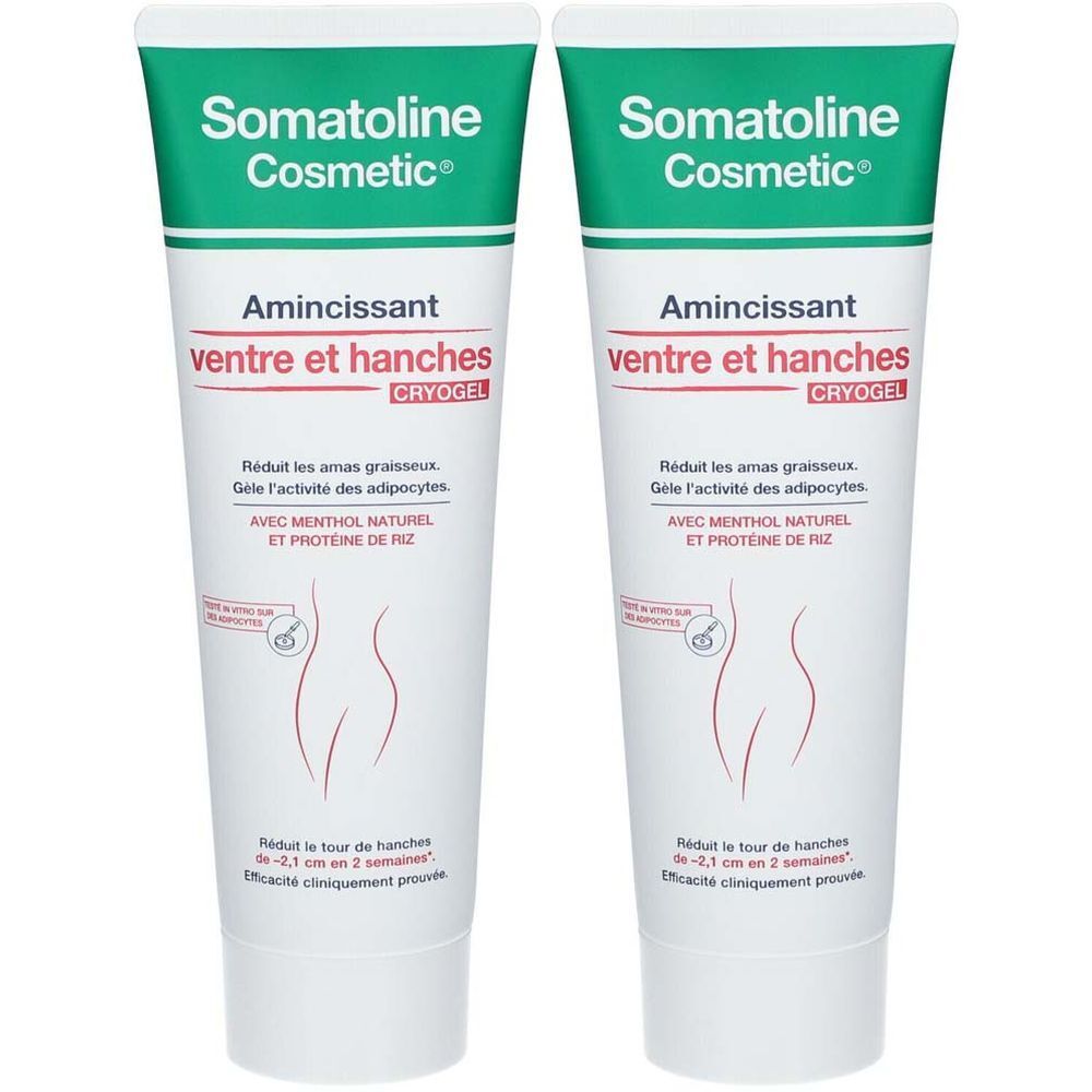 Somatoline Cosmetic Amincissant Ventre et Hanches Cryogel x2 2x250 ml Set