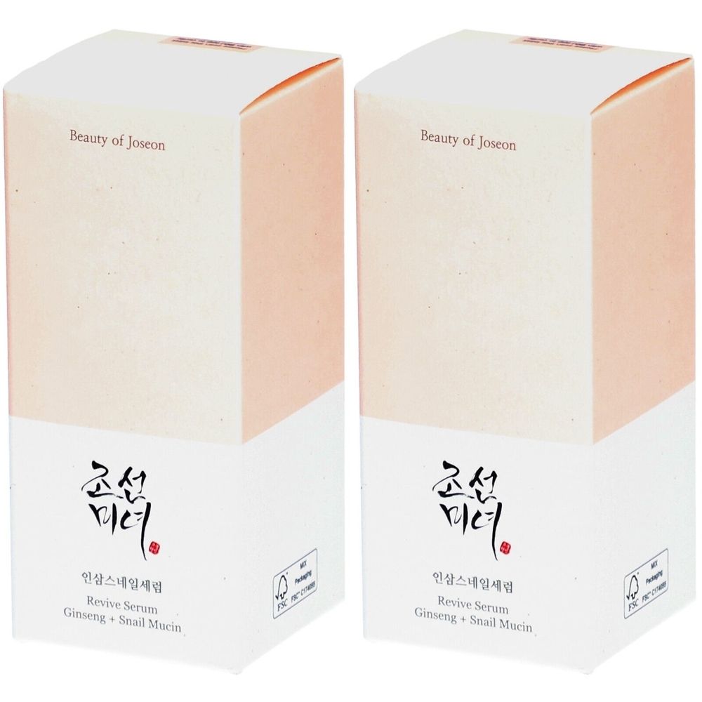 Beauty of Joseon Revive Serum: Ginseng + Snail Mucin x2 2x30 ml Serum