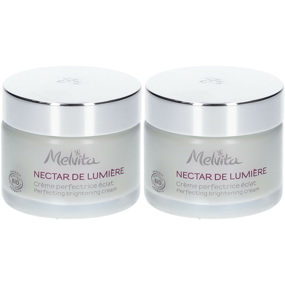 Melvita Crème perfectrice éclat Nectar de Lumière x2 2x50 ml Creme