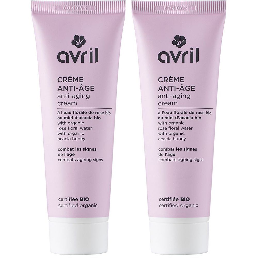 Avril Crème anti âge x2 2x50 ml Hautcreme