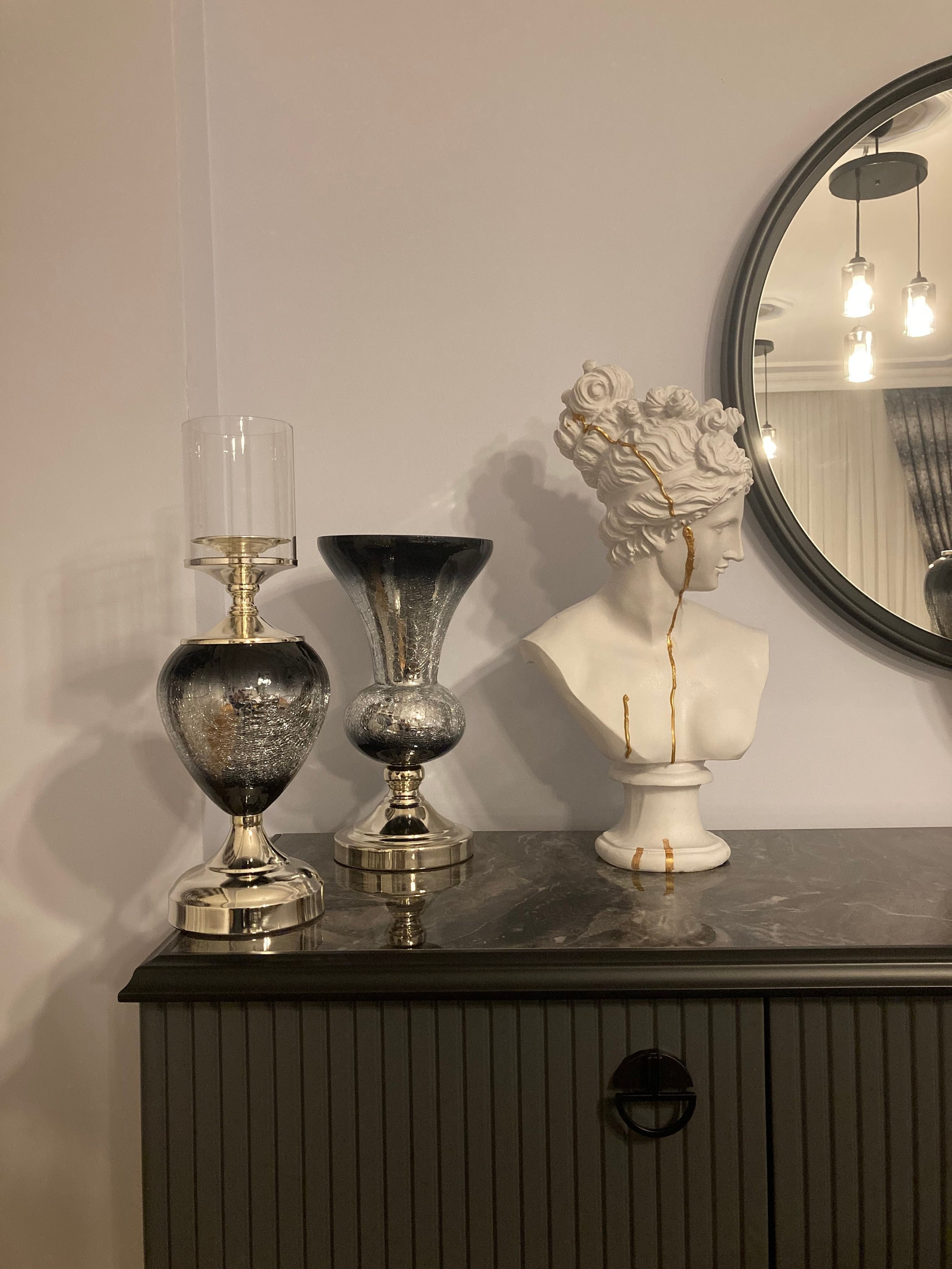 Dea greca romana Diana Busto di Artemide, Busto di Diana, Busto decorativo Scultura, Busto di design, Busto di Artemide, Busto di donna, Busto di donn