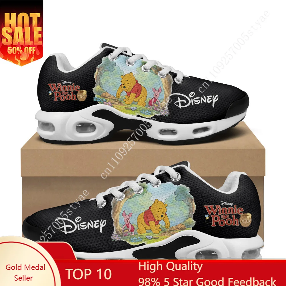 Disney Winnie the Pooh Air Cushion Sneakers Herren Damen Sportschuhe Leichte Wanderschuhe Bergsteigen Maßgeschneiderte Schuhe