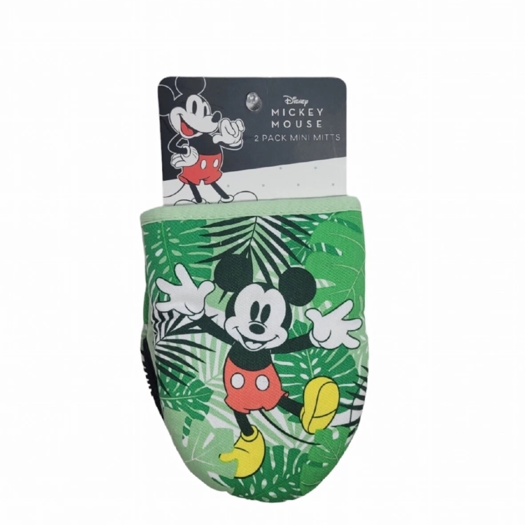 Disney Kitchen | Disney Mickey Mouse Tropical 2 Mini Oversized Oven Mitts Kitchen 5½