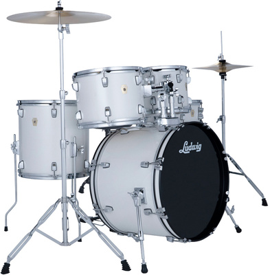 Ludwig Accent Fuse 5pc Snow Dust