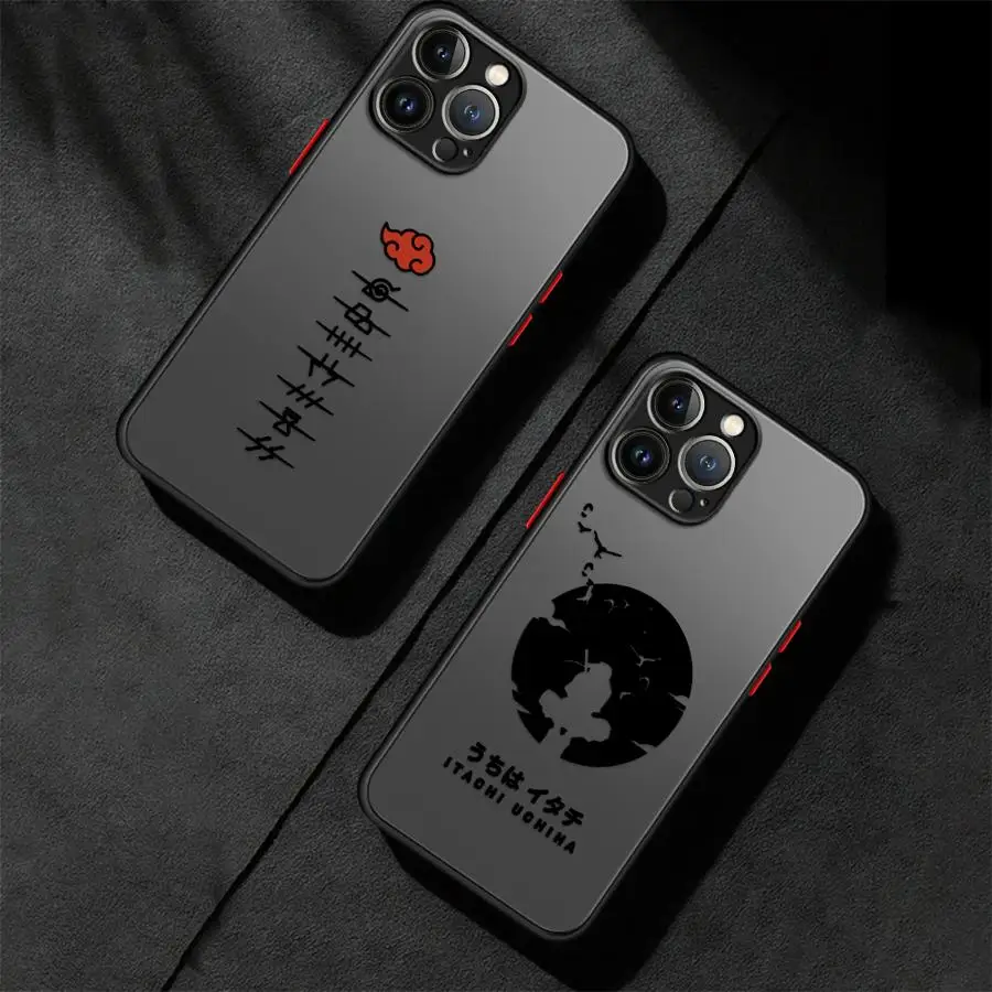 Hülle für iPhone SE 16e 16 Pro 15 Pro Max 7 8 SE 13 Pro 12 Mini 6s XS X 11 Pro Max XR 14 Softshell N-arutoS Namikazes LOGO Image