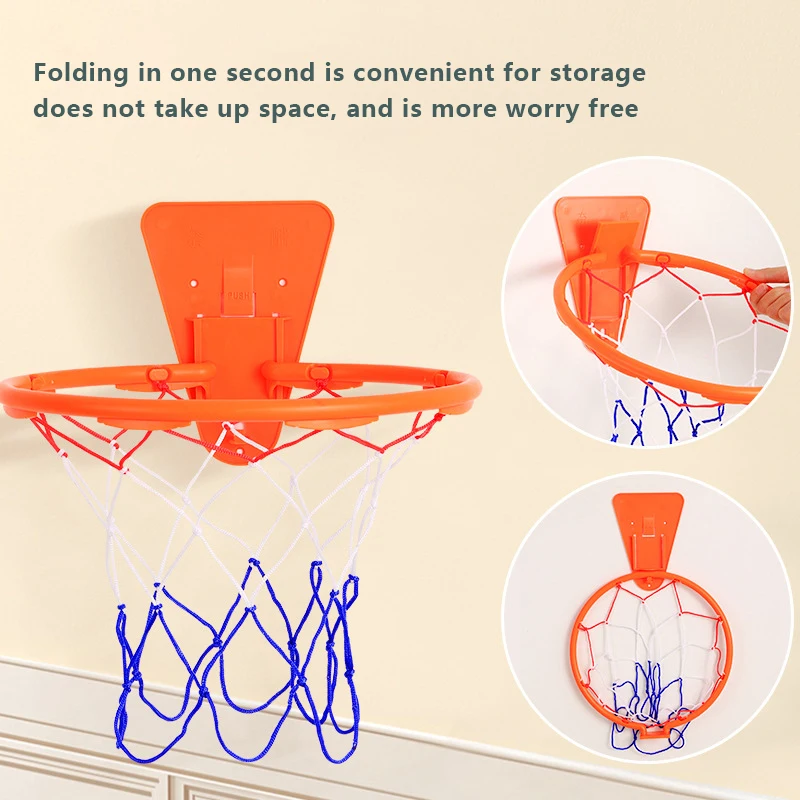 1PC Safe Indoor Joyful Spiel Kinder Mini Home Workout Basketball Hoop Set Wand Halterung Stehen Erhöhung Korb Ausgesetzt backboard Image