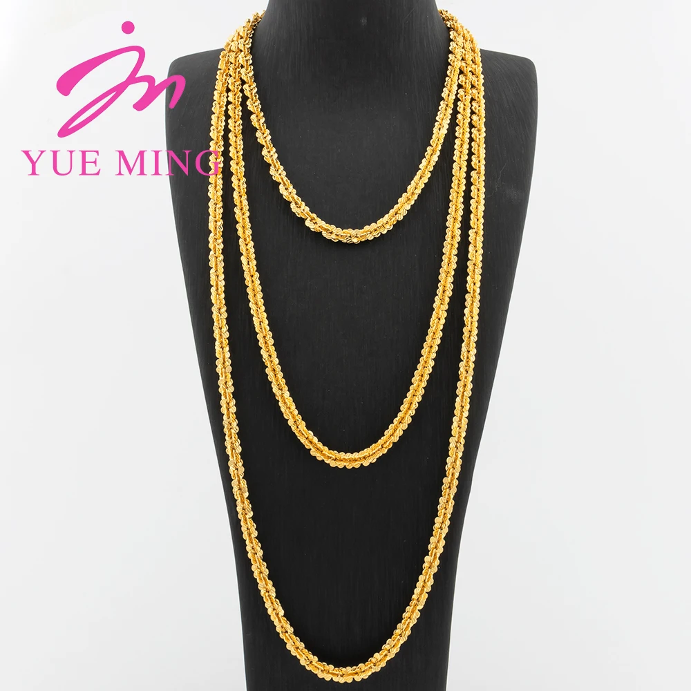 YM Vintage Charm Kette 45/60/80CM Halsketten 18K Gold Farbe Kupfer Tier Anhänger ketten Für Männer Hohe Qualität Schmuck Zubehör