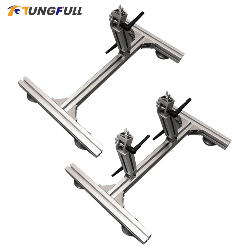 Hin-und hergehende Linearmotor halterung Aluminium legierung halterung Motor winkel verstellung DIY Linear antriebs ständer Image