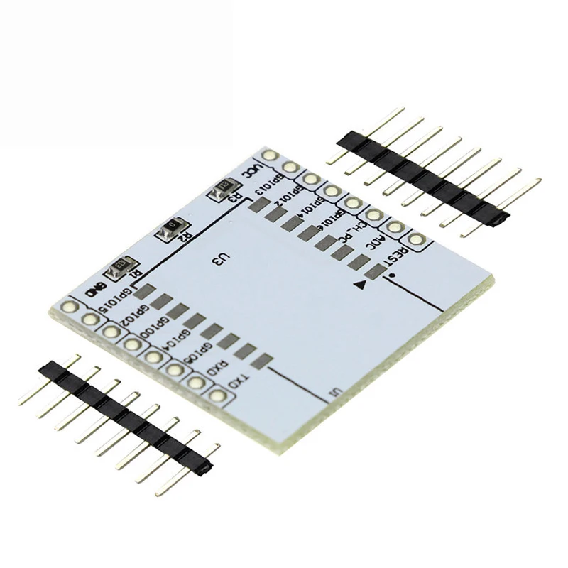 10 Stück ESP8266 serielle WIFI-Modul-Adapterplatte, gilt für ESP-07, ESP-12F, ESP-12E Wireless Board für Arduino Image