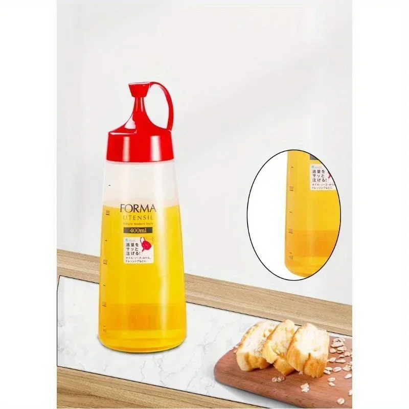 Bequeme Lebensmittel Kochen Honig Squeeze Flasche Kreative Öl Flasche Verhindern Öl Leckage Spitzen Mund Kunststoff Öl Topf Küche Werkzeuge Image