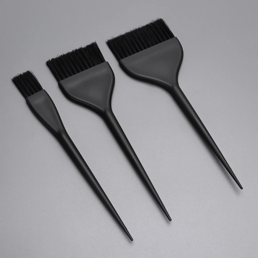 Professioneller Haarfärbepinsel - Gebogener Antirutsch-Pinsel für Haarfarbe, Friseurpinsel zum Färben und Stylen Image
