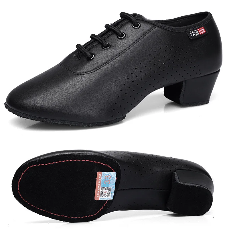 Frauen Latin Dance Schuhe Ballsaal PU Leder Damen Mädchen Moderne Jazz Dance Schuhe Silber Schwarz Salsa Tanzen Schuhe Lehrer Schuh