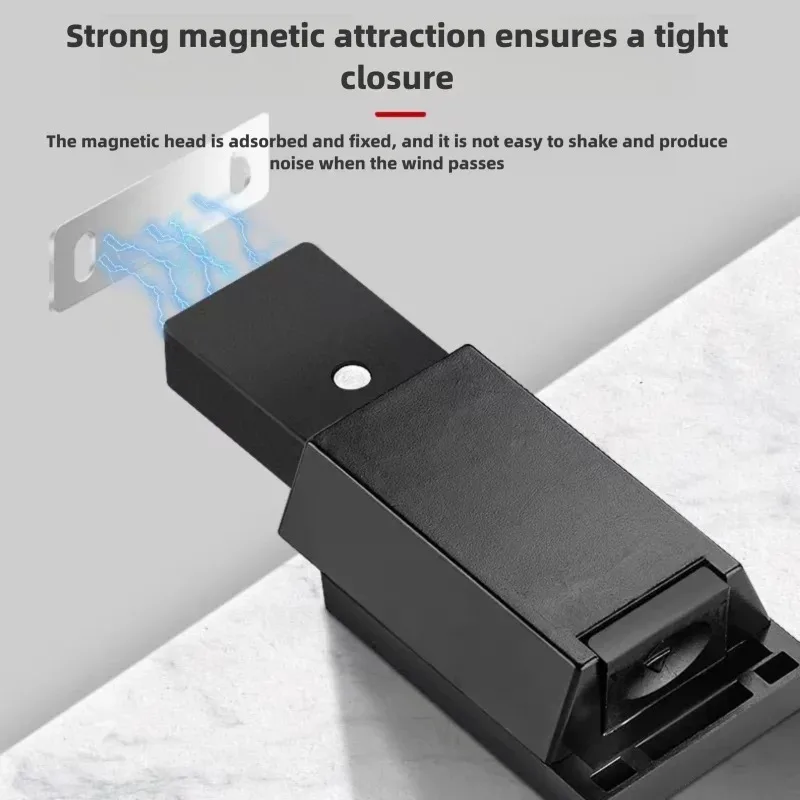 Hochbelastbarer Magnetischer Schranktürschließer: Soft-Close Kleiderschrank-Türstopper, Schubladen-Druckverschluss für Küchenschränke