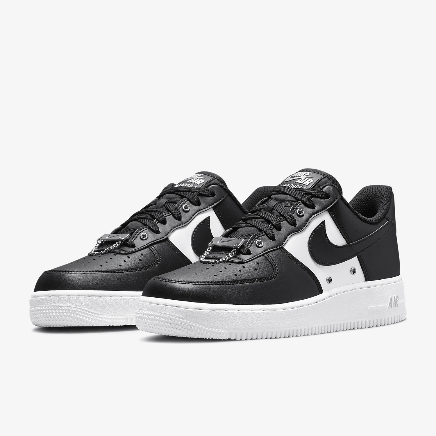Nike Offizielle Original Air Force 1 07 PRM Patchwork-Sneaker für Herren DA8571-001 Image