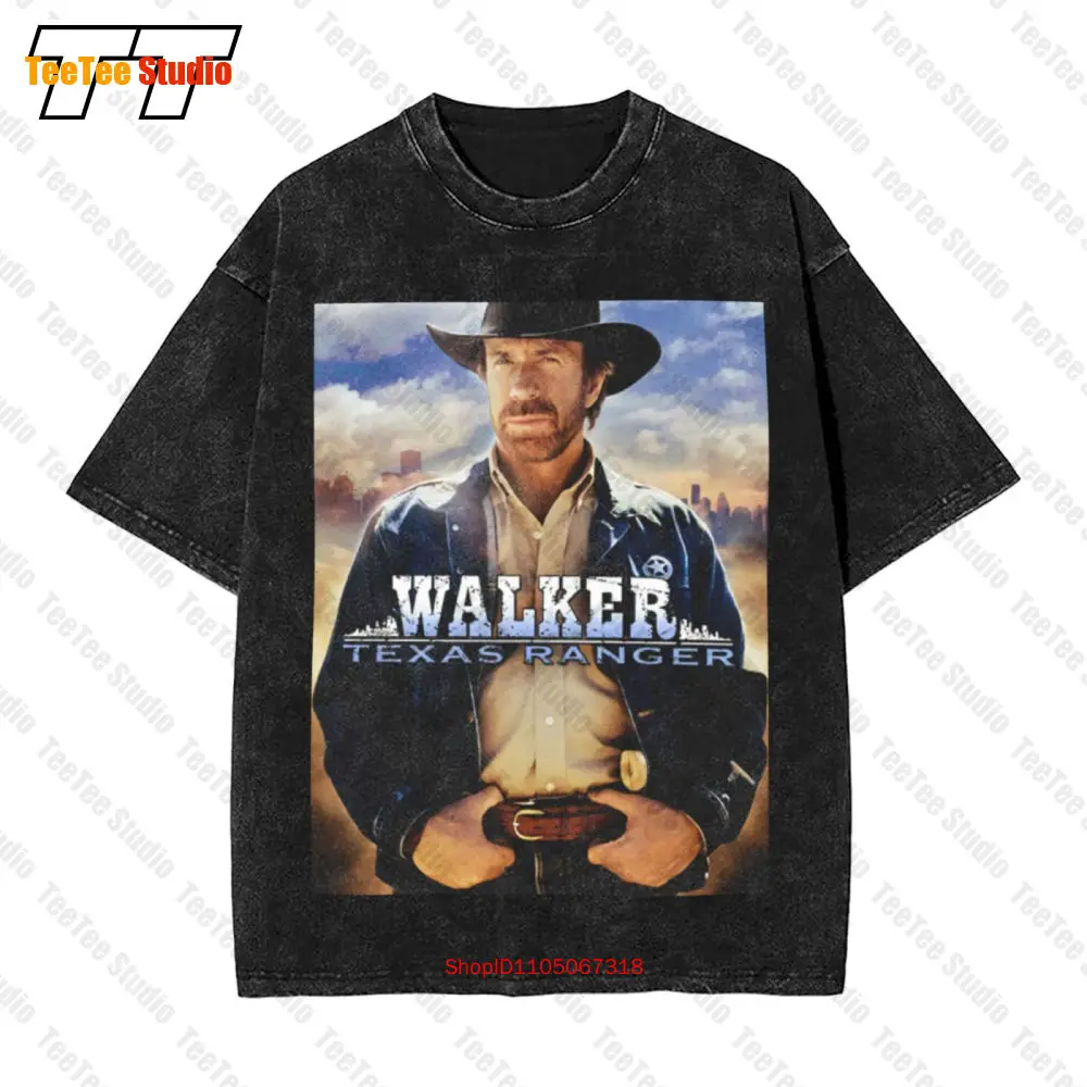 Walker Texas Ranger Chuck Norris Vintage Übergroßes T-Shirt GFLD