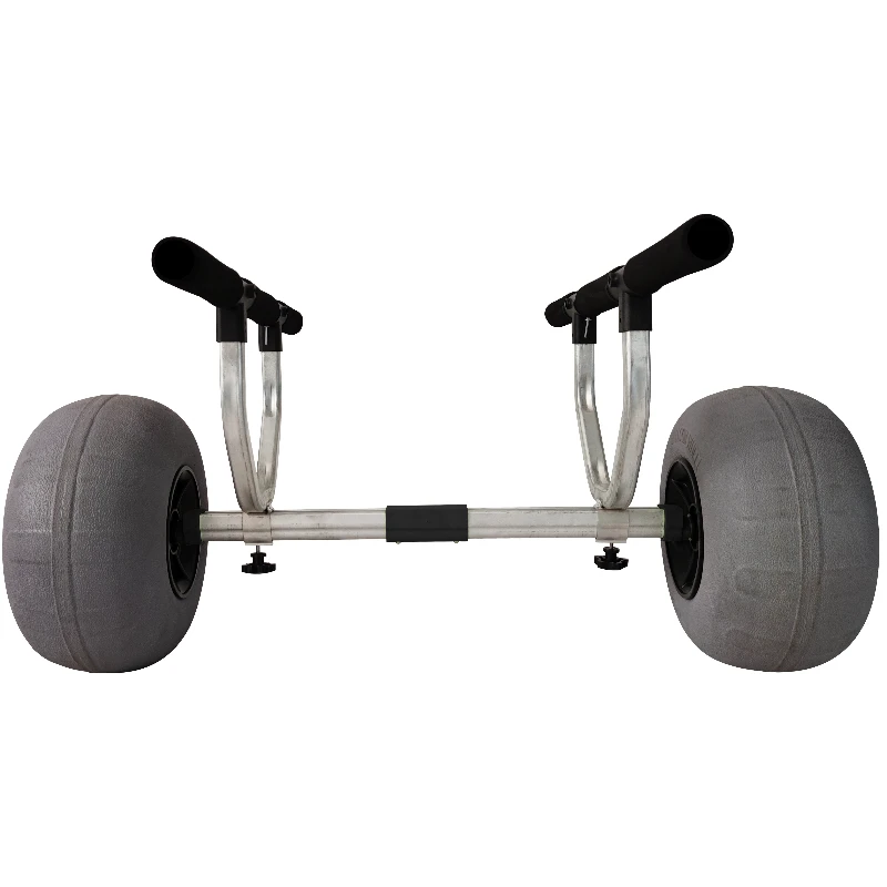 Kajak-Anhängerwagen, faltbarer Kanu-Trolley mit Reifen für Paddle-Boards, Schwimmmatten Image