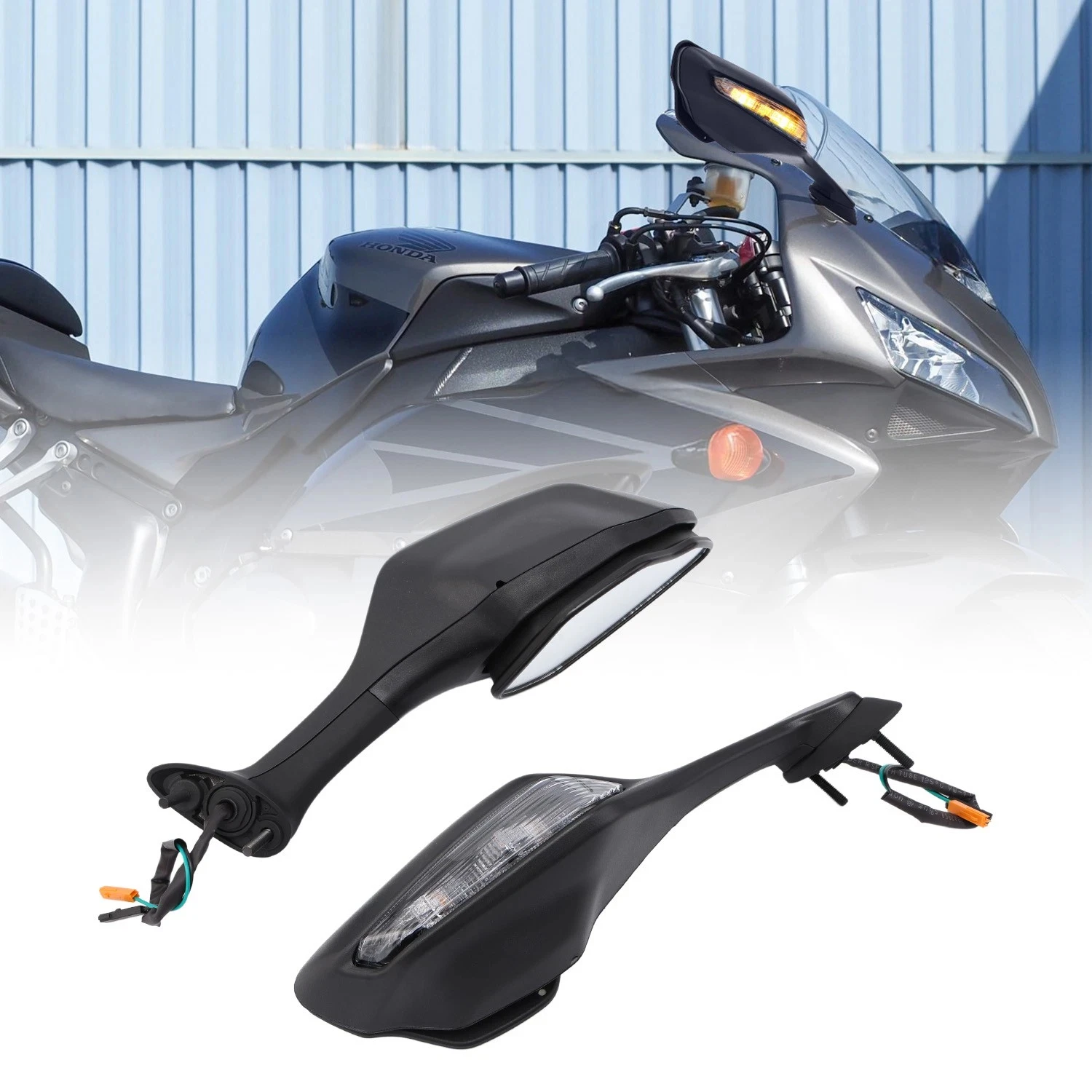 1 Paar Motorradzubehör Seitenspiegel passend für Honda CBR1000RR CBR 1000RR 2017-2025 Image