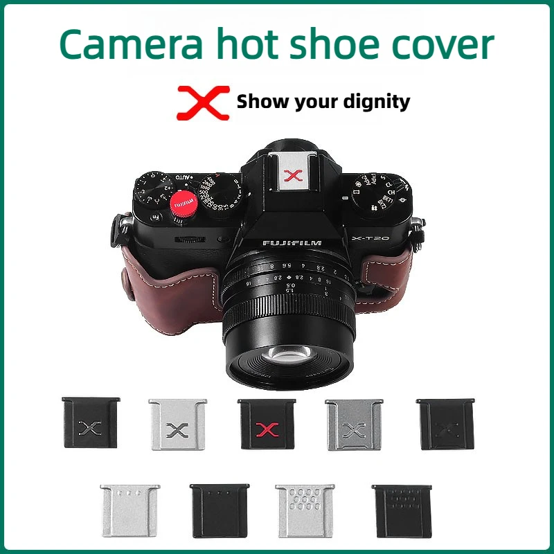 Metall-Blitzschuhabdeckung Kaltlichtschuh-Blitzkappe Kamerazubehör Staubschutz für Canon R10 Fujifilm XT3 Nikon ZFC Sony A7M4 Image
